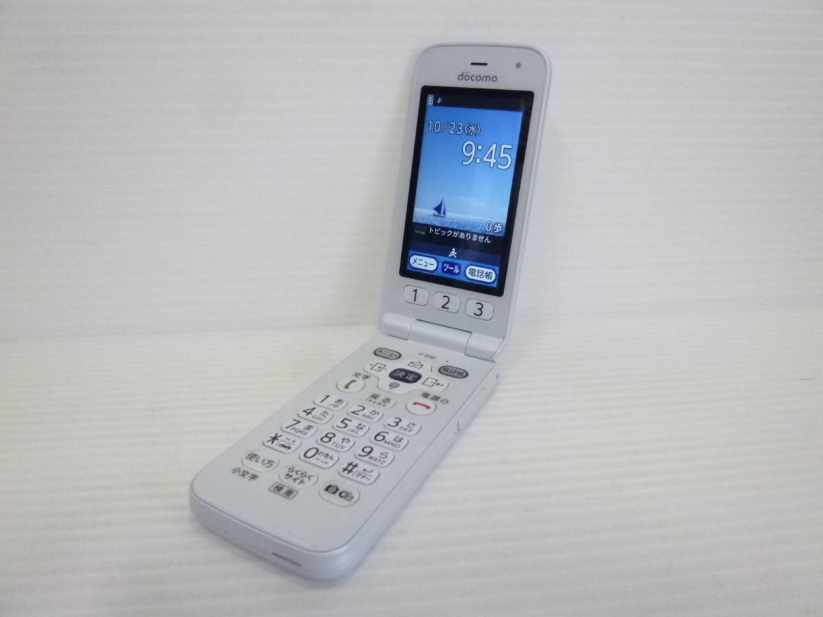 48394◇docomo/ドコモ 富士通 らくらくホン F-01M 携帯電話/ケータイ 