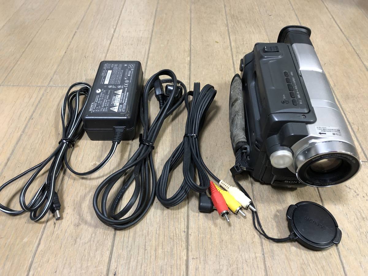 8mmテープのダビングに！ SONY ビデオカメラ CCD-TRV96