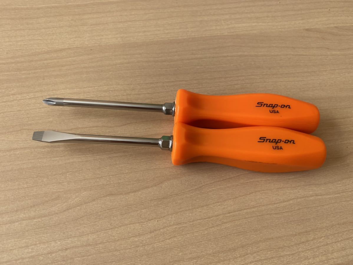 【2025，SALE】 スナップオン ドライバーNo.2 オレンジ 2本セット Snap-on(工具)｜売買されたオークション情報、yahooの商品情報をアーカイブ公開 - オークファン その他