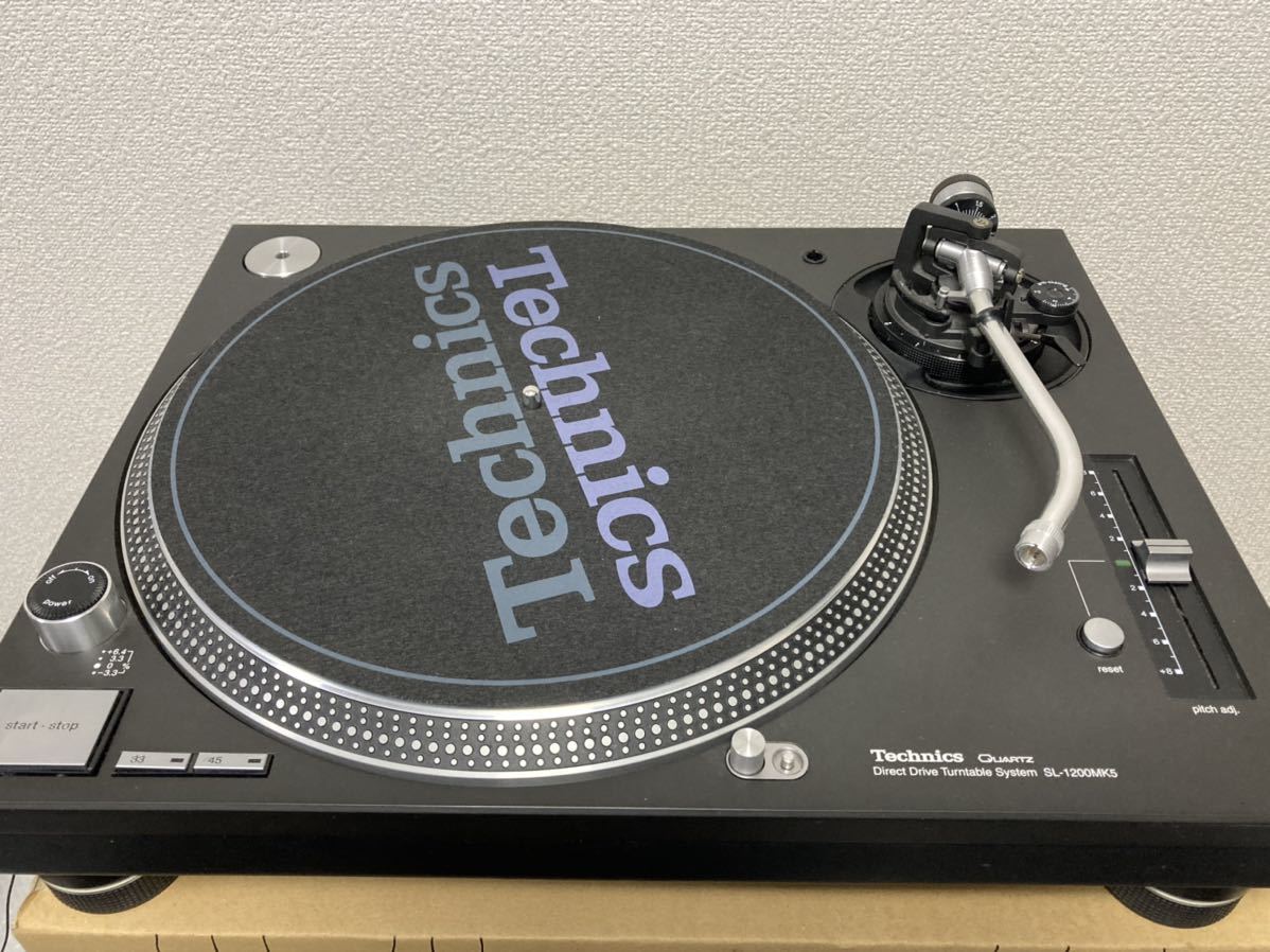 Technics SL-1200MK5 ターンテーブル (1台) テクニクス Technics SL-1200mk5 Technics SL-1200MK5 ターンテーブル