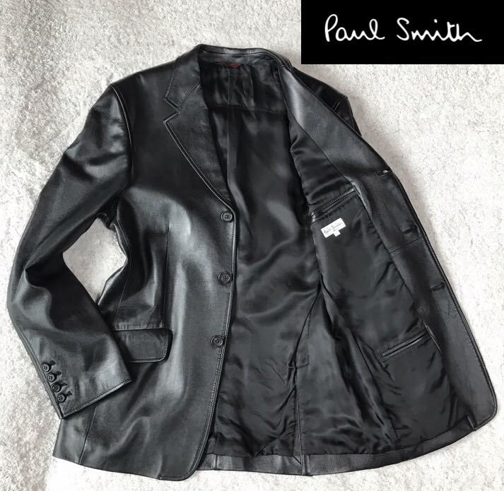定価15万 最高級の逸品! PAUL SMITH ポールスミス 【最高級羊革使用】