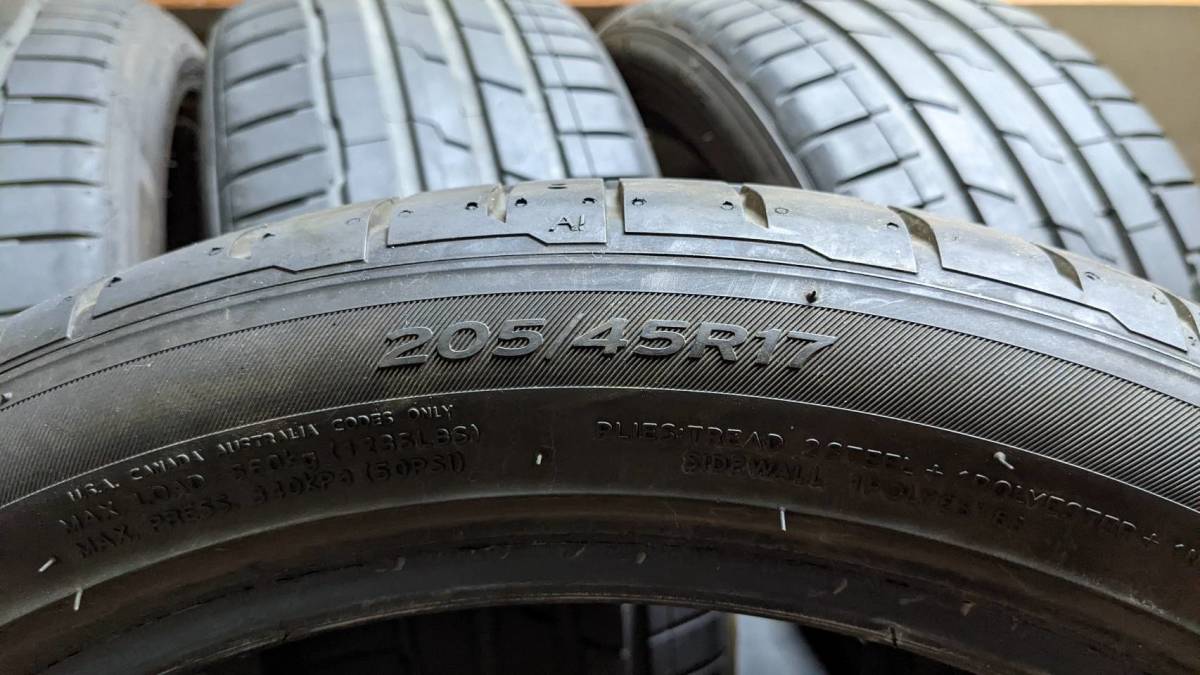 HANKOOK ハンコック VENTUS S1 evo3 205/45R17 88W BMW MINI COOPER S 