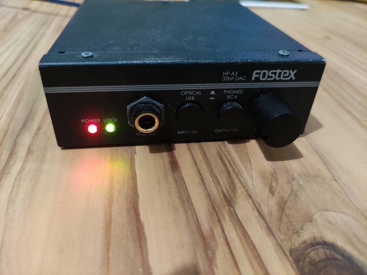 人気，お買い得 FOSTEX HP-A3 USB DAC ヘッドホンアンプ(ヘッドフォンアンプ)｜売買されたオークション情報、yahooの商品情報をアーカイブ公開 - オークファン ヘッドフォンアンプ