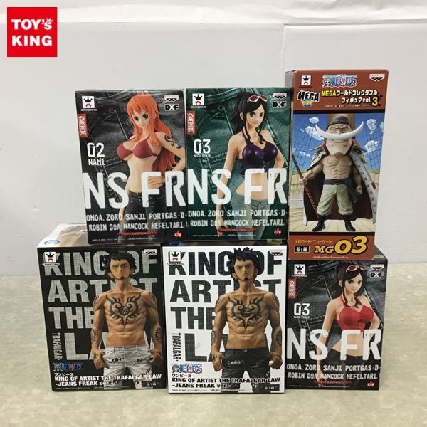 PIECE 1円〜 ONE KING OF 未開封含 ARTIST THE 未開封 モンキー・D・ルフィ SYARS ルフィ、MASTER 1円～ ワノ国 ワンピース ロー