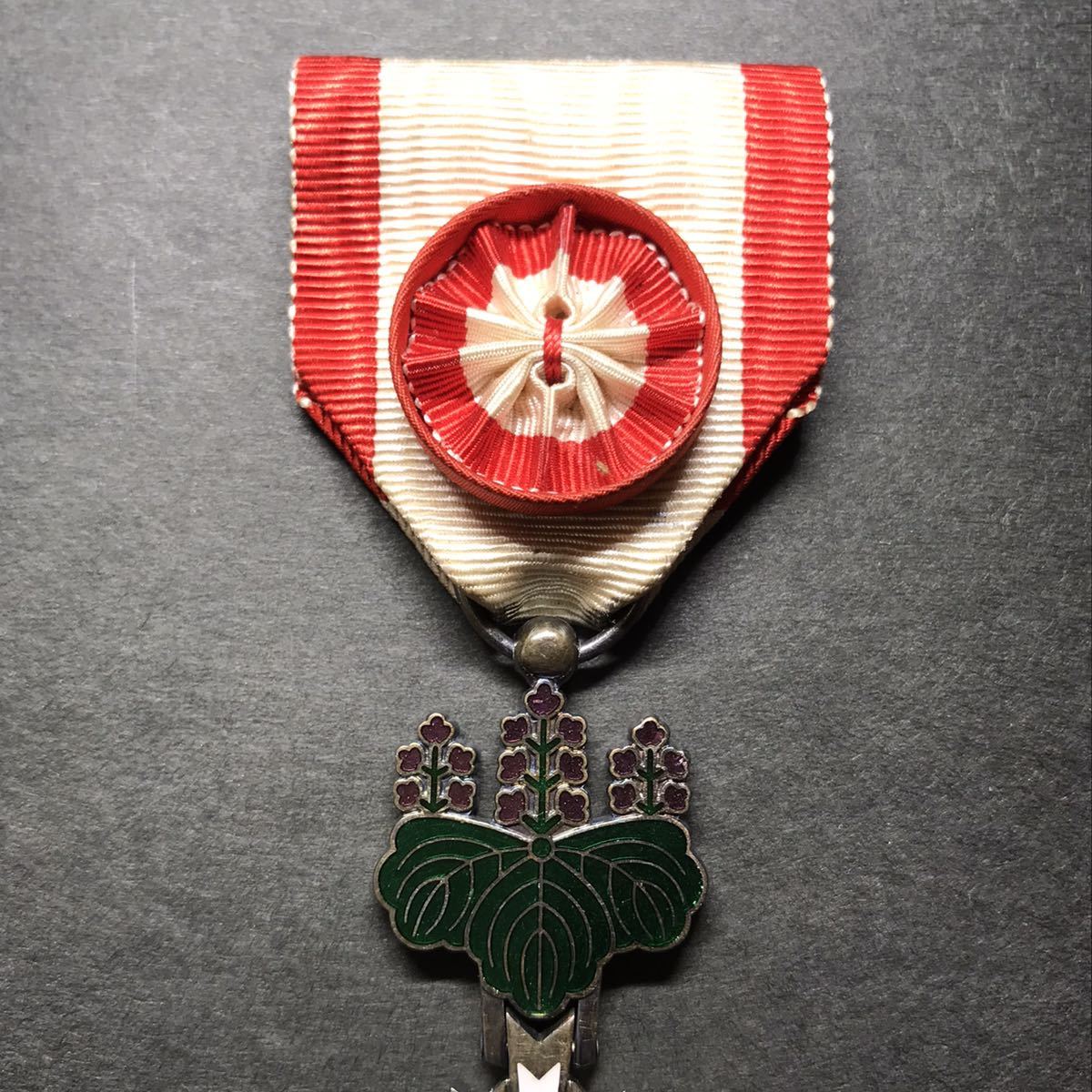勲章 旧日本軍 - 勲四等旭日小綬章 勲四等旭日 骨董『功五級金鵄勲章