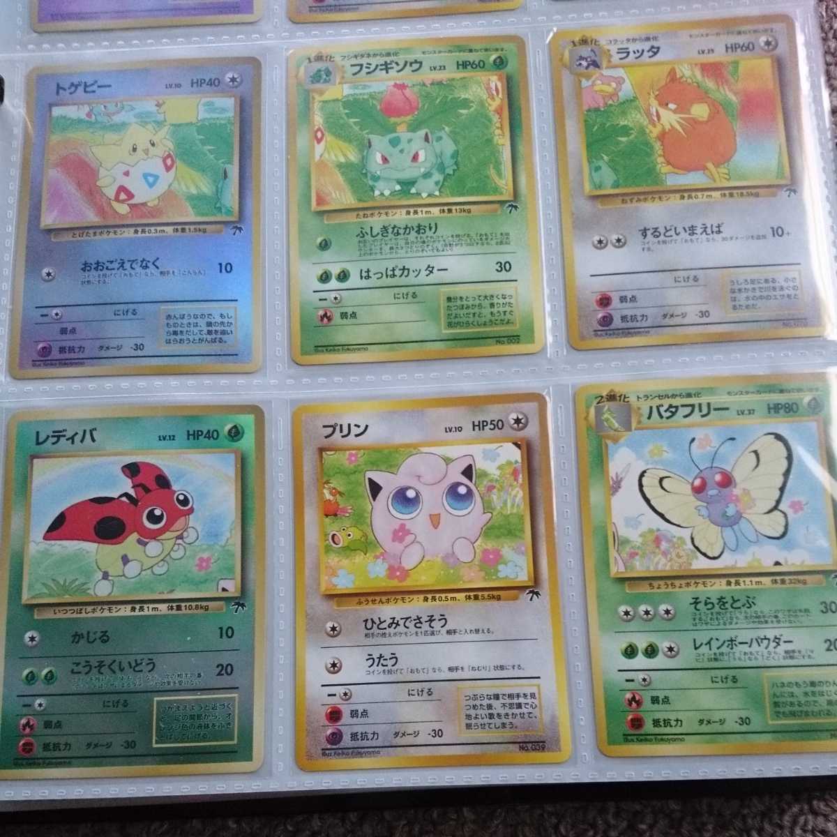 映画公開記念 サザンアイランド ポケモンカード 旧裏面 全18種類 