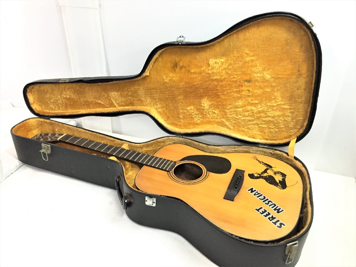 A13670 Morales モラレス MF-150 フォークギター ※弦無し ステッカー等