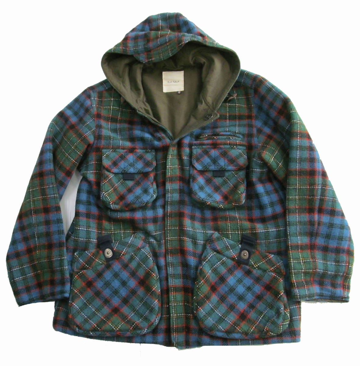 karl helmut カールヘルム ツイード ジャケット パーカ L b19 カール