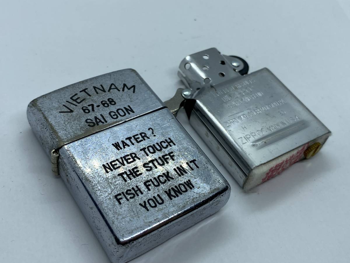 人気柄】中身新品 本物 1967年製 zippo VIET NAM ベトナムジッポ