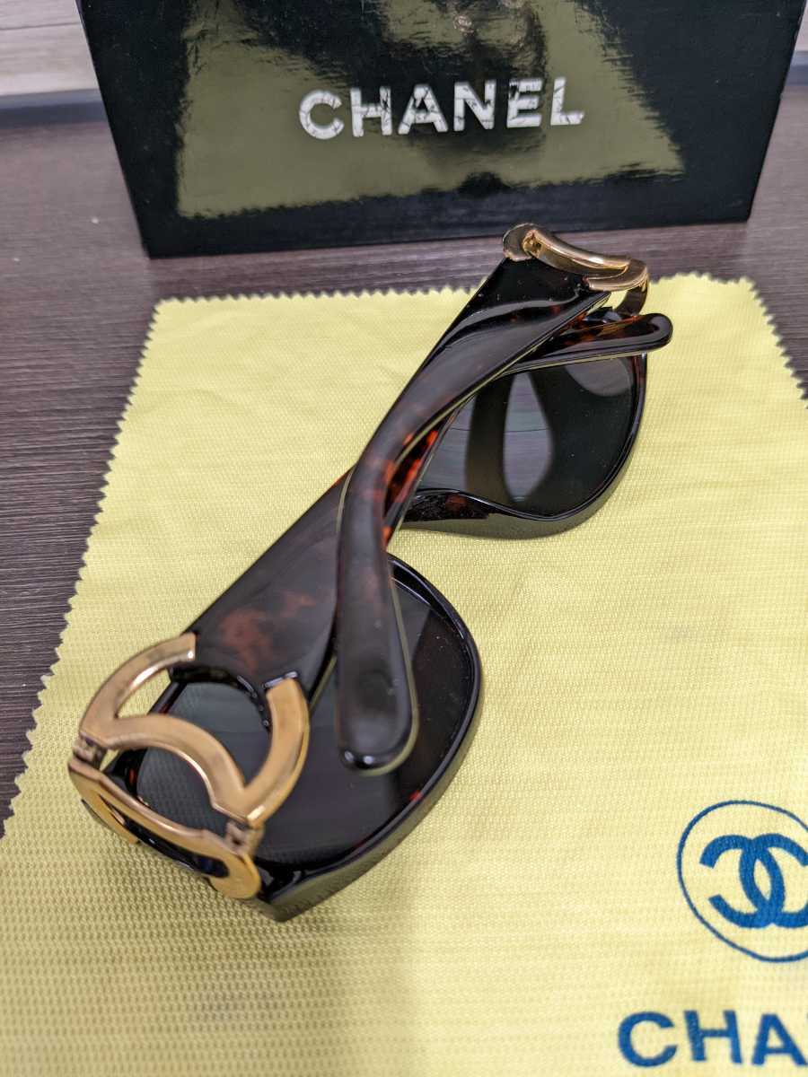 CHANEL シャネル ココマーク 0017 10 べっ甲柄 サングラス レディース