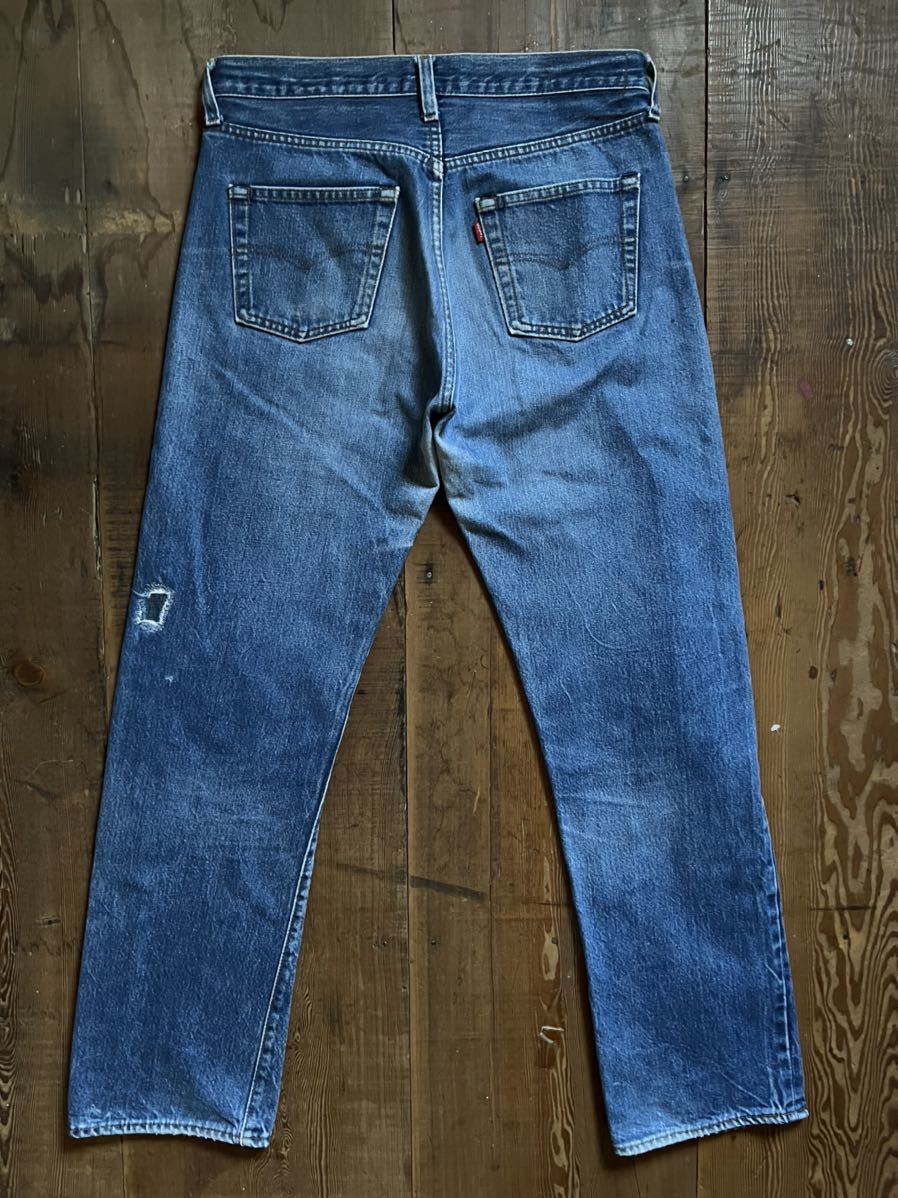 80s LEVIS 501 赤耳 ボタン裏524 1983年7月製造 ゴールデンサイズ 