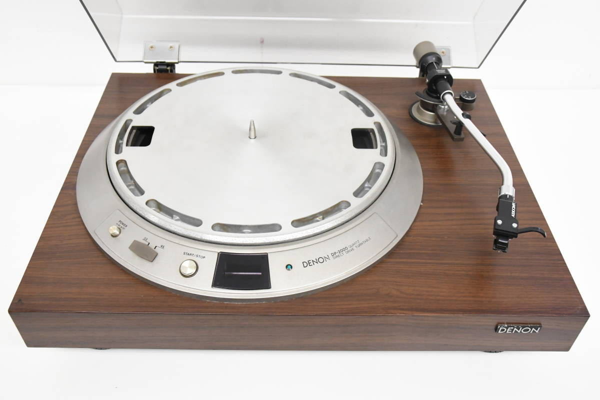 DENON デノン DP-2500 DP-2000 ターンテーブル Fidelity-Research FR 