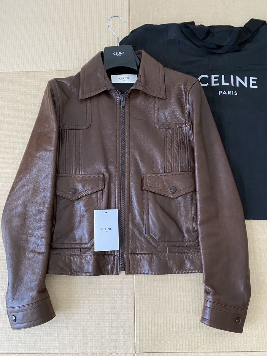 celine2020春夏日本限定レザージャケット セリーヌ エディスリマン