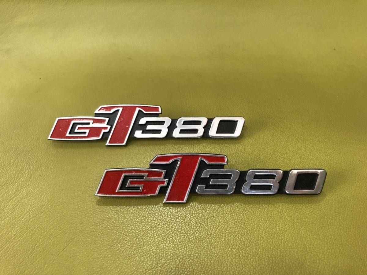 赤字超特価，安い GT380 サイドカバー用エンブレム 金属製 検索 カスタム スズキ サンパチ(スズキ用)｜売買されたオークション情報、yahooの商品情報をアーカイブ公開 - オークファン スズキ用