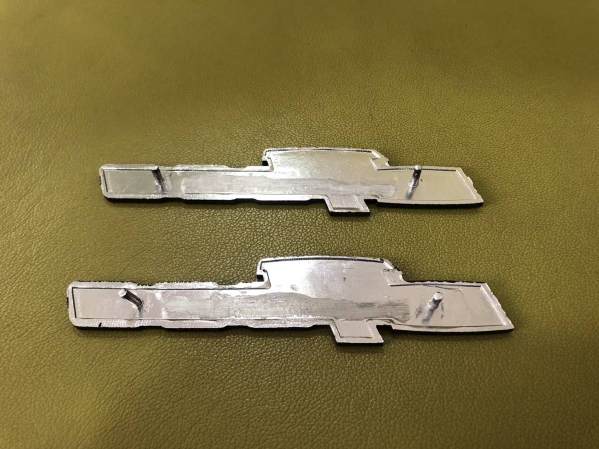 GT380 サンパチ　エンブレム　スズキ　旧車　アクセサリー　外装 GT380 サイドカバー用エンブレム 金属製 検索 カスタム スズキ
