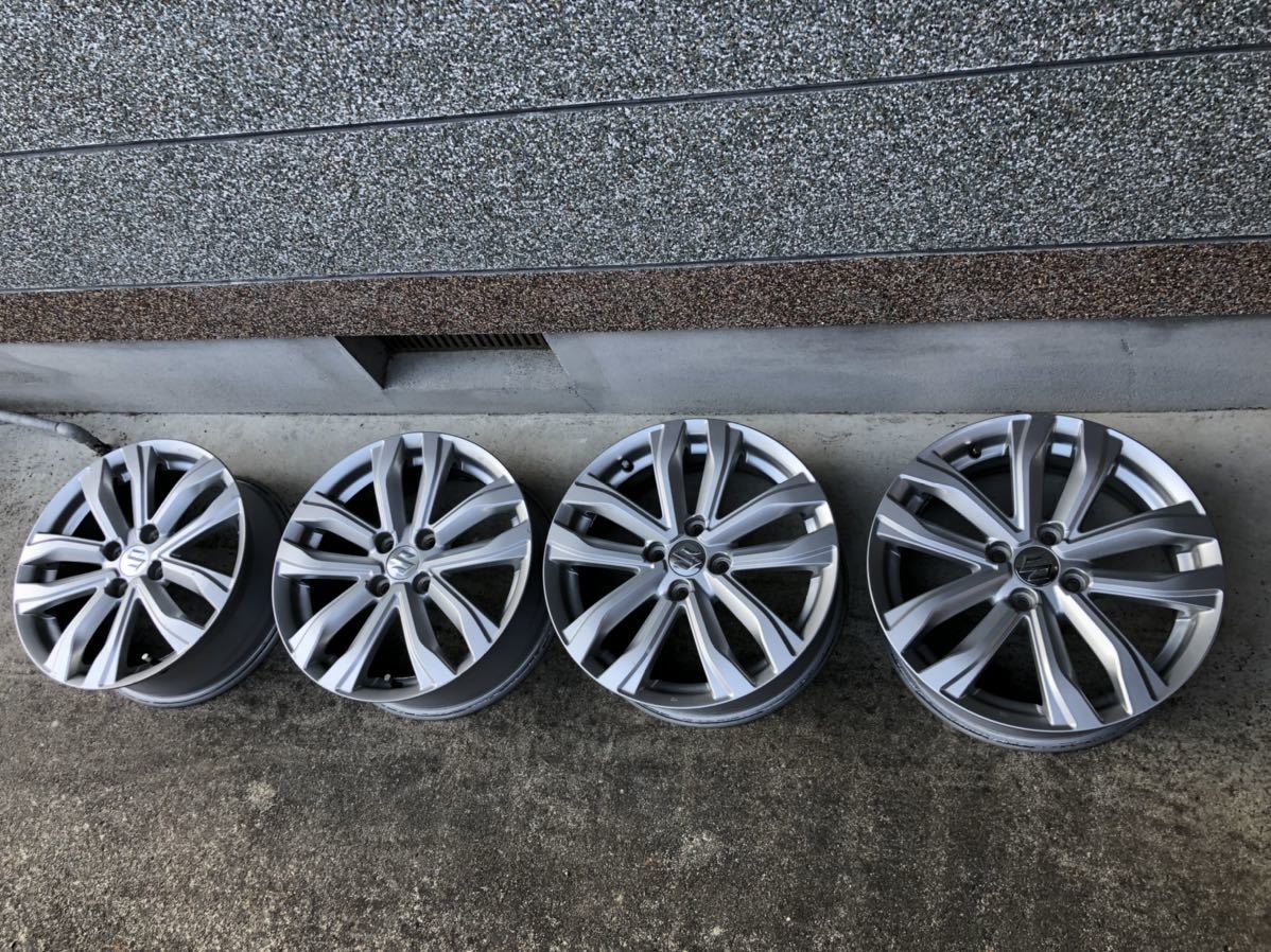☆ 1円スタート☆スイフト純正 16インチ 6J +45 PCD100 4H ホイール4本 