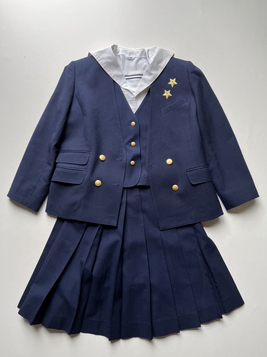 ☆6点セット 冬服 岡山県 就実高校 森英恵 HANAE MORI 学生服