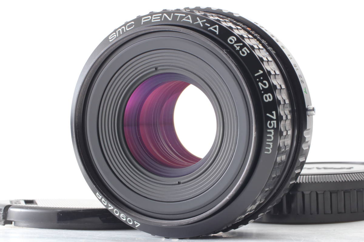 美品】Pentax SMC PENTAX-A 645 75mm f/2.8 Mf Lens For 645 N NII