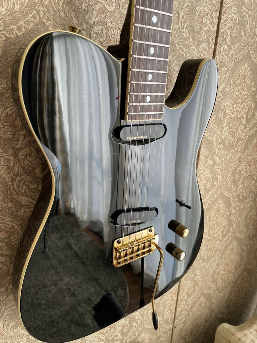 ギター FERNANDES TEJ-GL PRO フェルナンデス TEJ-GLPRO アーム 金色FGIピックアップ2S ゴールド