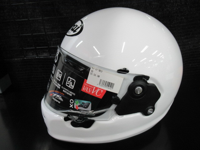 Arai アライ RAPIDE-NEO フルフェイスヘルメット ホワイト Sサイズ Arai アライ NEO [ベクター カワサキ ARAI