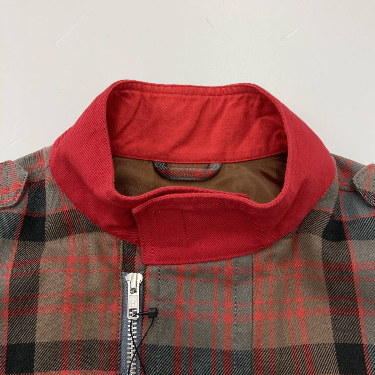 セディショナリーズ 666 パラシュートジャケット 赤チェック