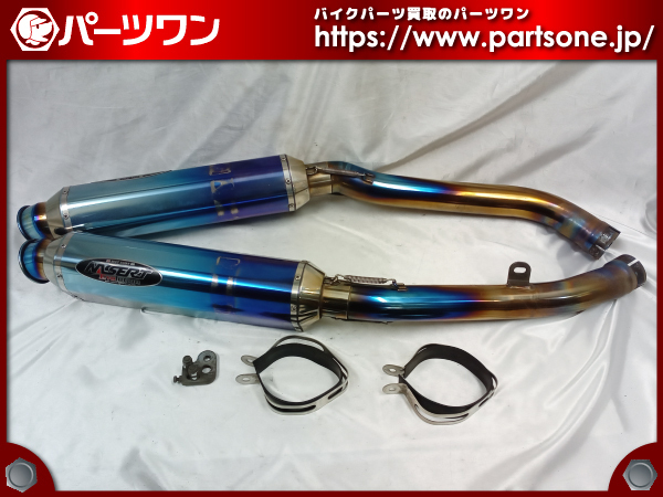 ZX-14R 16-20用BEET JAPAN NASSERT Evo Type II T2 スリップオン ○中古