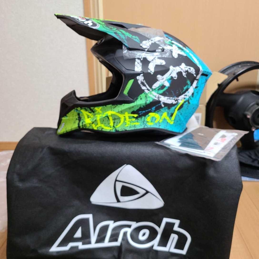 Airoh(アイロー)Waap-Smile-mx(モトクロス) Airoh Wraap アイロー Entry Youth -20%