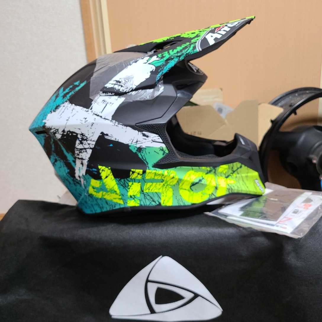 Airoh(アイロー)Waap-Smile-mx(モトクロス) Airoh Wraap アイロー Entry Youth -20%