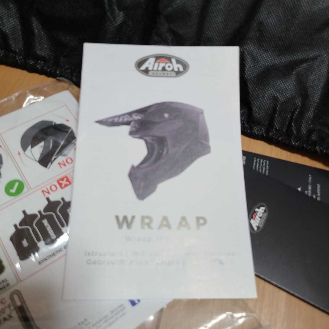 Airoh(アイロー)Waap-Smile-mx(モトクロス) Airoh Wraap アイロー Entry Youth -20%