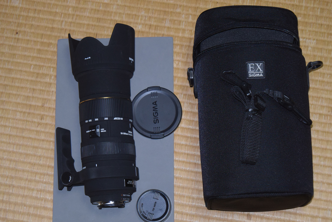 シグマ SIGMA APO 50-500mm F4-6.3 EX DG HSM Nikon(ニコン)用 動作