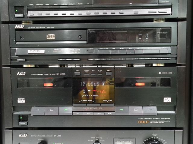 A&D DA-U950 DA-F930 DA-E950 GX-W930 DP-950 SS-930 LT-930