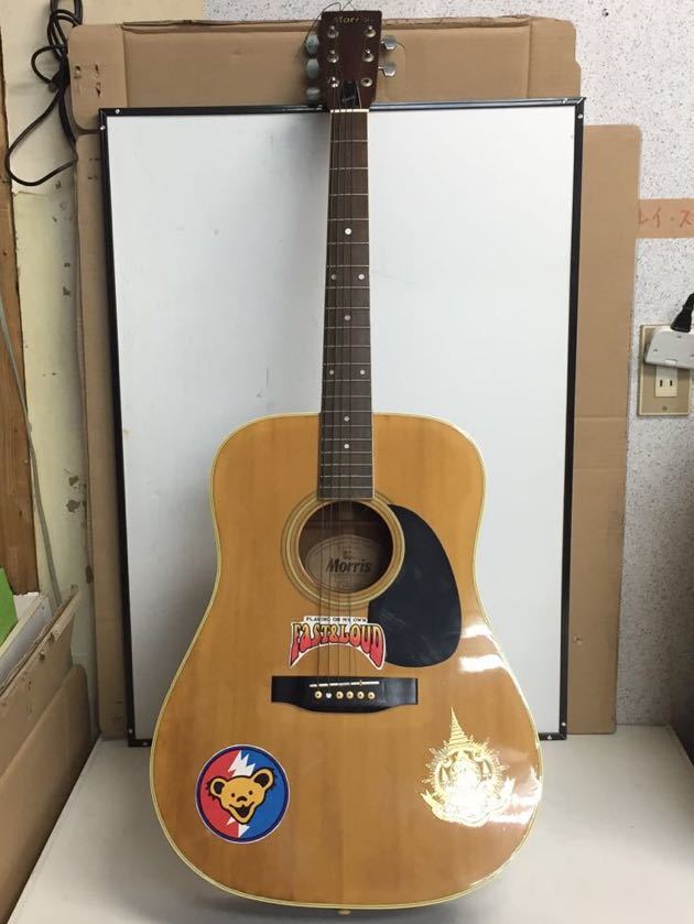 P593 Morris W-20 アコースティックギター 欠品あり ジャンク品