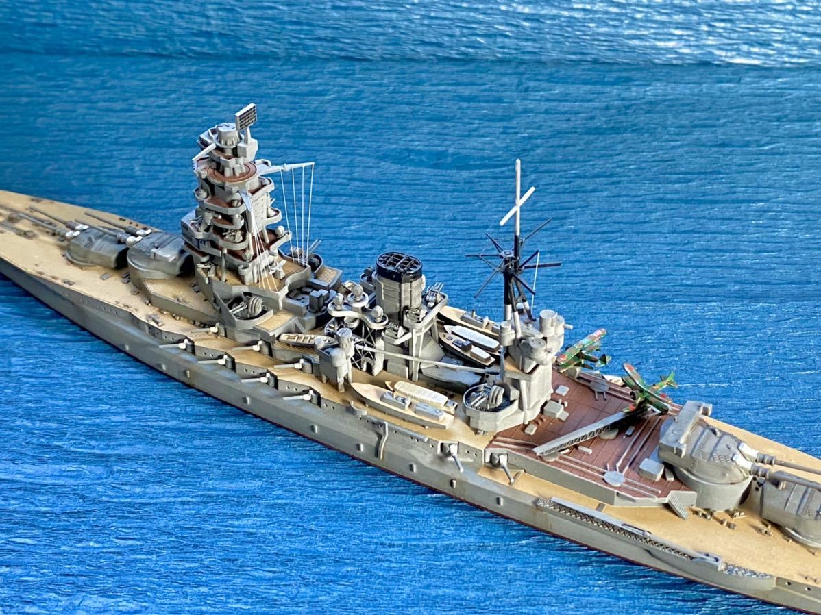 1/700 戦艦「陸奥」 塗装済み完成品(日本)｜売買されたオークション 