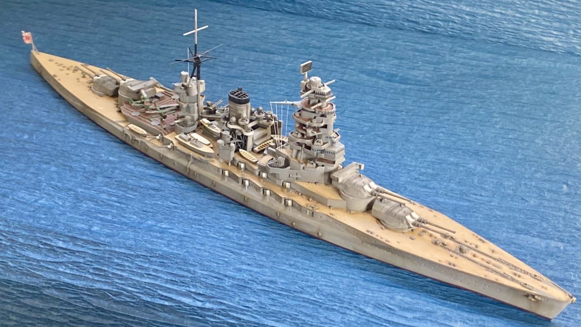 1/700 戦艦「陸奥」 塗装済み完成品(日本)｜売買されたオークション 