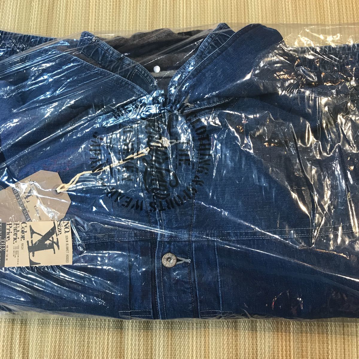 TENDERLOIN BLANKET DENIM HOODED - Hooded 美品 着用 西浦 Yahoo 