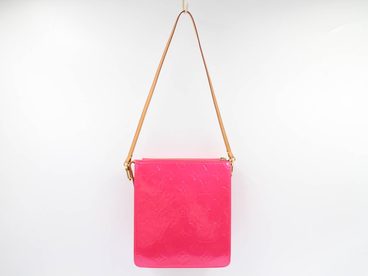 美品 【LOUIS VUITTON ルイヴィトン】 ヴェルニ モット フューシャ 