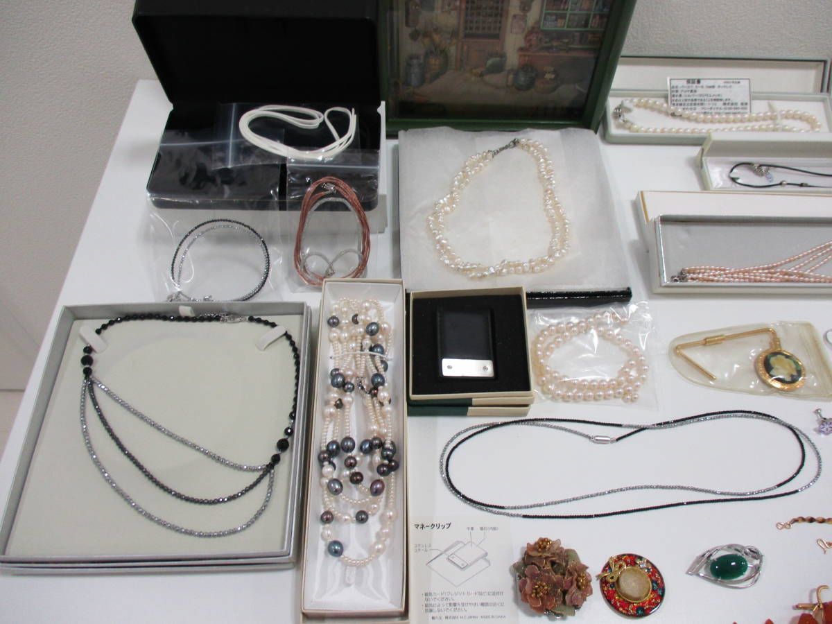 A24045】◇お宝探し♪ 中古 メッキアクセサリー リング ネックレス