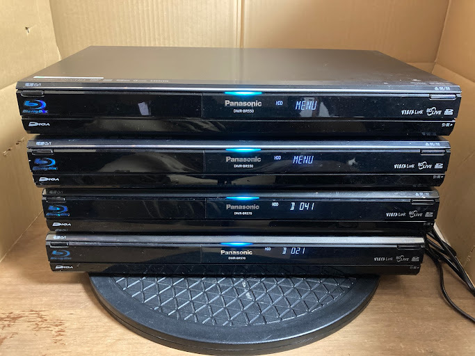 Panasonic DIGA DMR-BR550 250GB 1 Tuner Blu-ray Recorder J220101