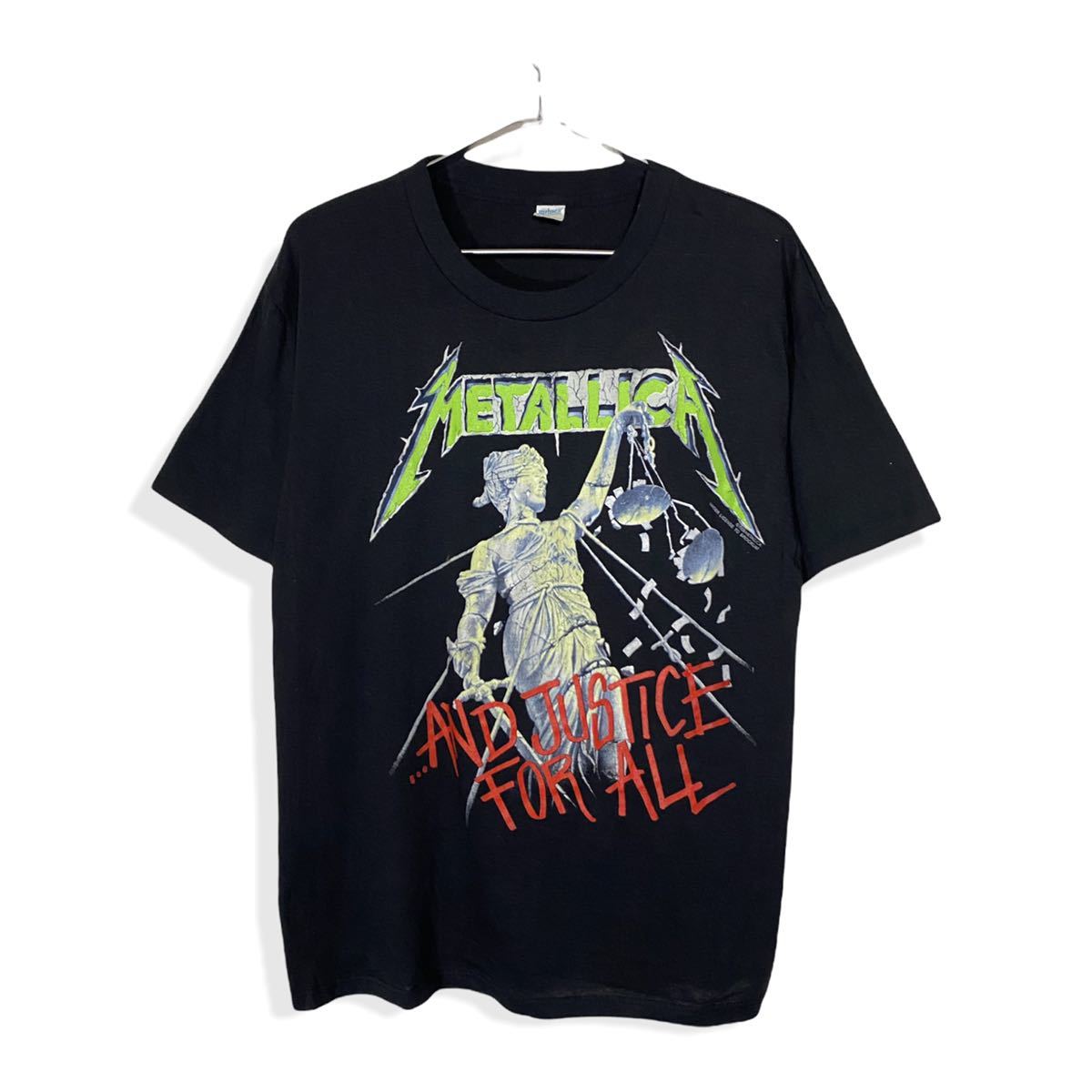 METALLICA USA製 88-89TOUR Tシャツ/メタリカ/バンドTシャツ/Lサイズ 