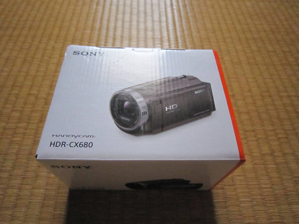 SONY HDR-CX680 ビデオカメラ White Video 中古品SONY 【1円スタート
