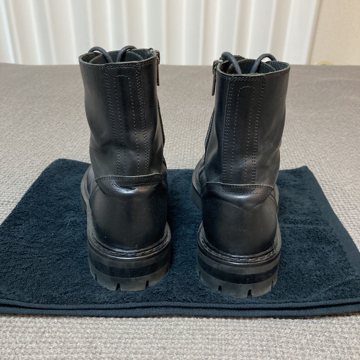 アン・ドゥムルメステール ANN DEMEULEMEESTER コンバットブーツ 41 