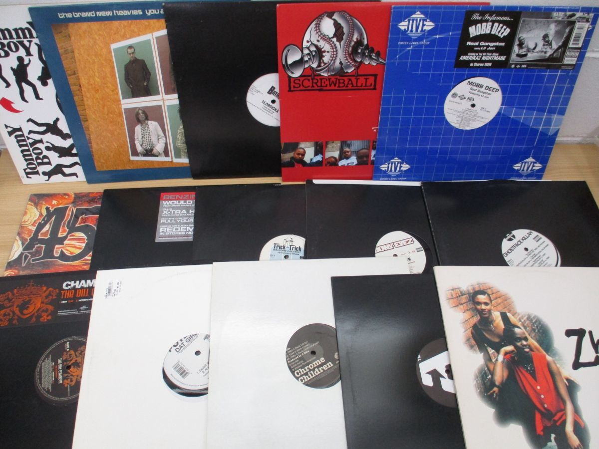 【HIP HOP】85枚セット R&B DJ クラブ レコード まとめて 大量 クラブミュージックの代名詞！未だに色褪せない当時のオフィシャル