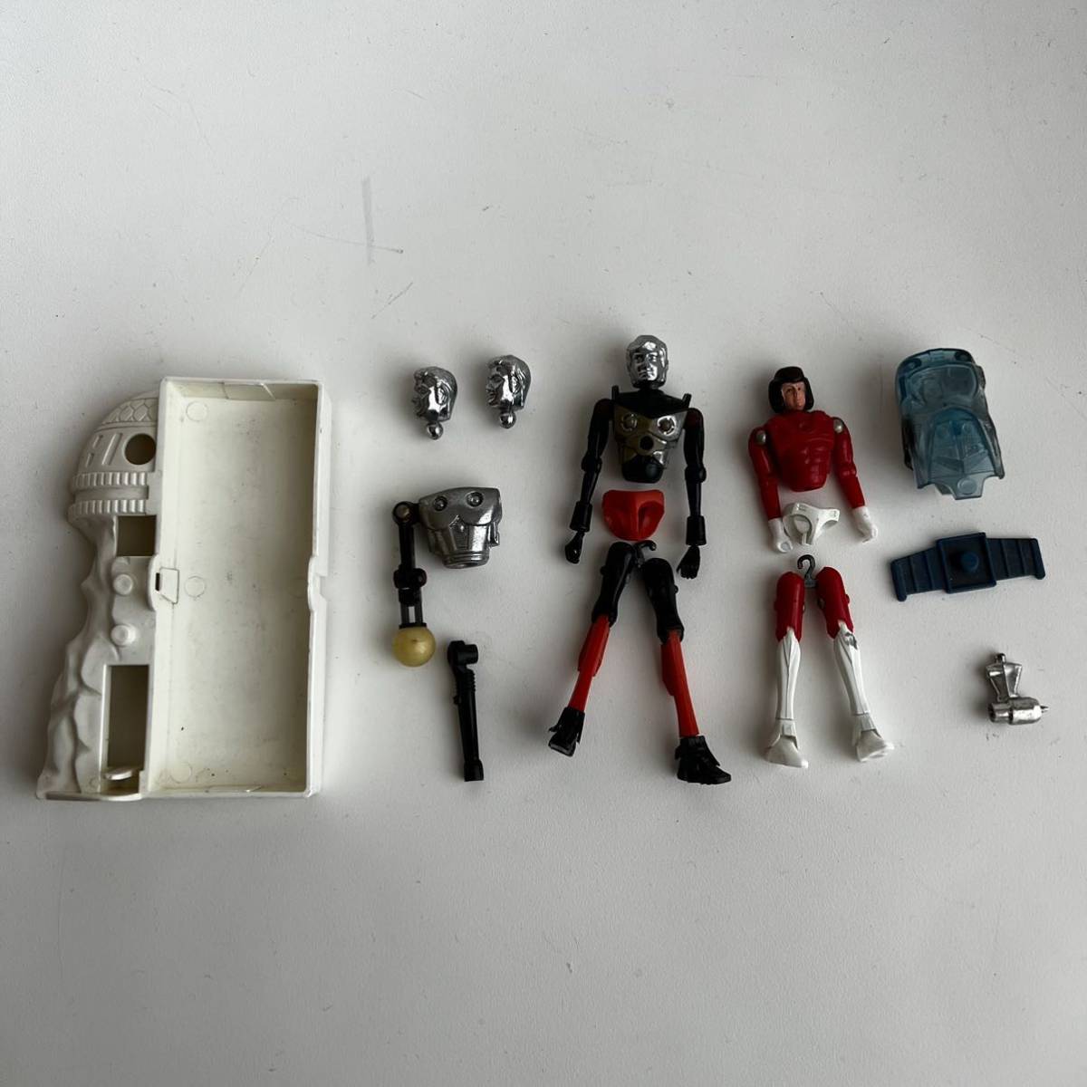 70年代オリジナル タカラSFランド ミクロマン ジャンクパーツセット  