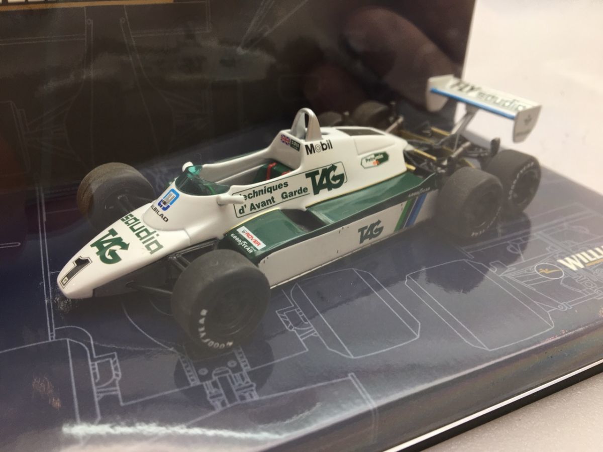 1⁄43 ミニチャンプス Williams 0 ウィリアムズ TAG F1 FW08B FW08