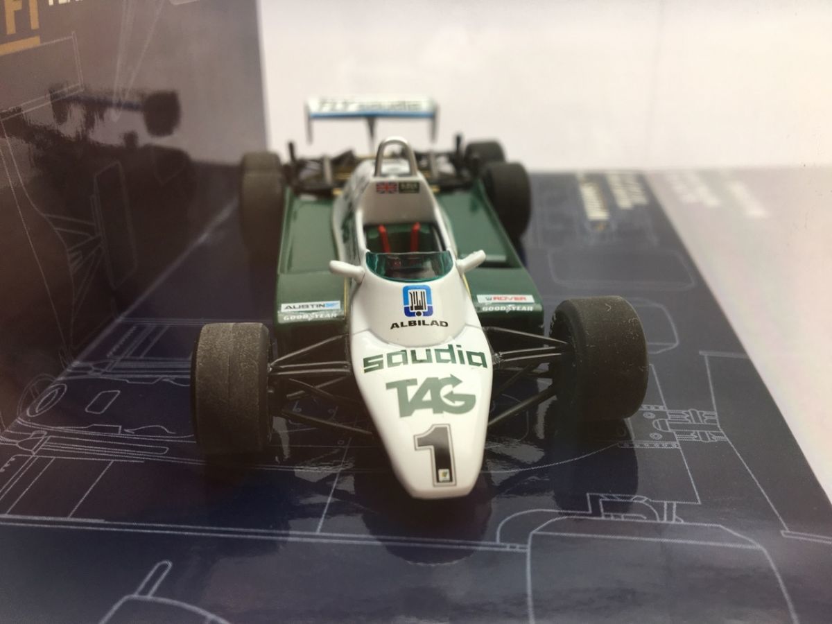 1⁄43 ミニチャンプス Williams 0 ウィリアムズ TAG F1 FW08B FW08