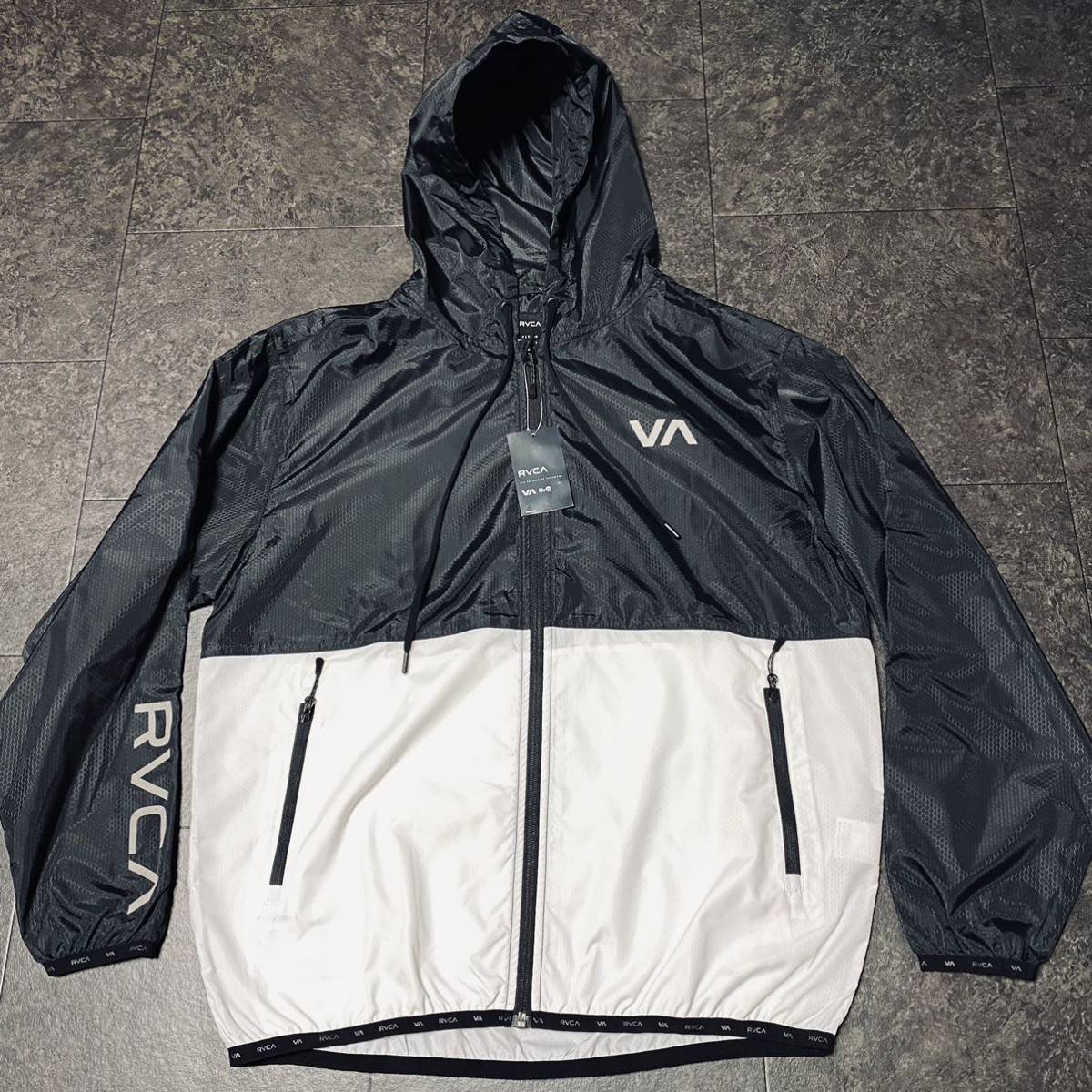 M(S) 送料無料 RVCA/ルーカ メンズ ナイロンジャケット パーカー 新品 