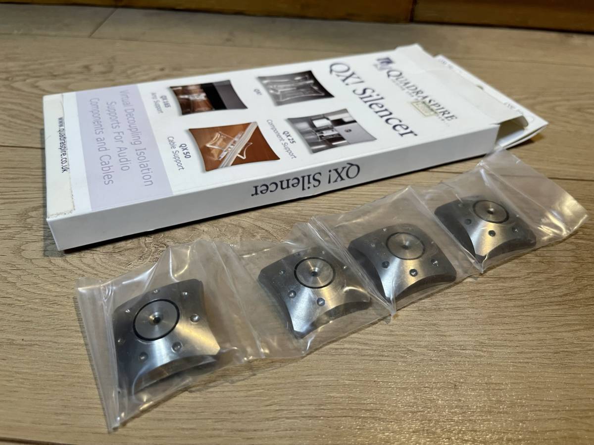 ①希少Quadraspire クアドラスパイア QX7SS インシュレーター スパイク 