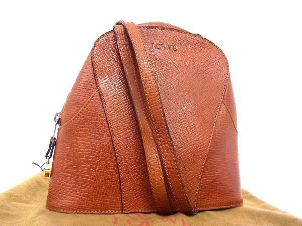 1円 LOEWE ロエベ レザー ゴールド金具 ショルダーバッグ 斜め掛け 肩掛けかばん クロスボディ レディース ブラック系 Y8595TN(ショルダー)｜売買されたオークション情報、yahooの商品情報をアー 女性用
