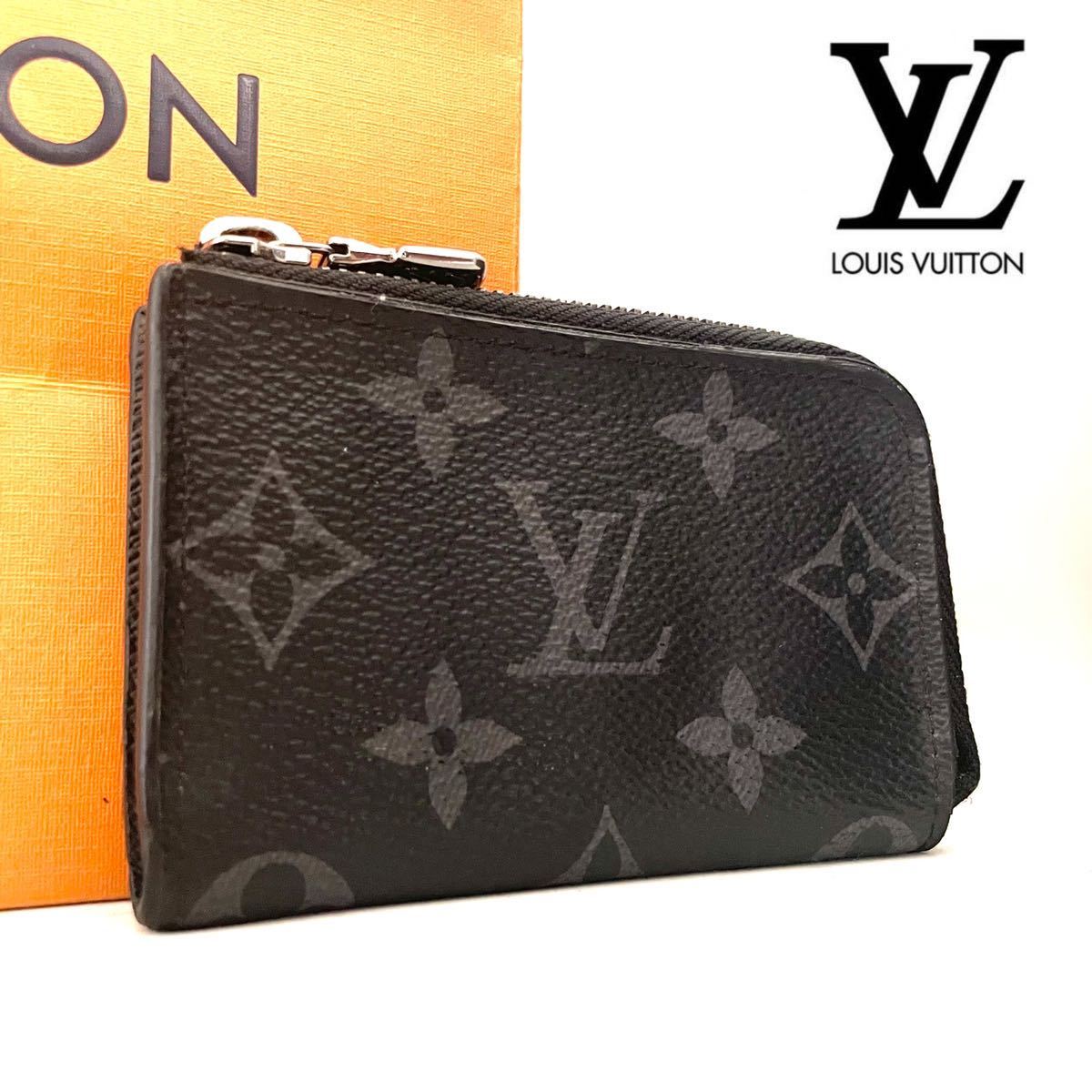 人気SALE，セール 極 1円スタート LOUIS VUITTON ルイヴィトン モノグラム エクリプス ポルトモネ ジュール M63536 コインケース 小銭入れ L字(モノグラムライン)｜売買されたオークション情報、yahooの商品情報をア 服飾小物