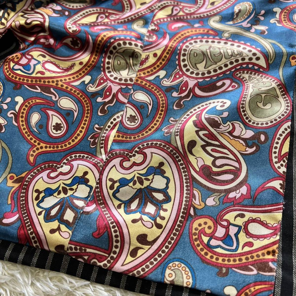 1円【希少 美品】プリティグリーン『抜群の存在感』Pretty Green 裏地 